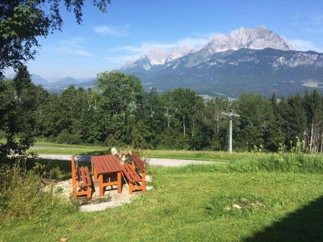 Flat Directly On The Ski Slope With Valley View Sankt Johann in Tirol Exterior foto